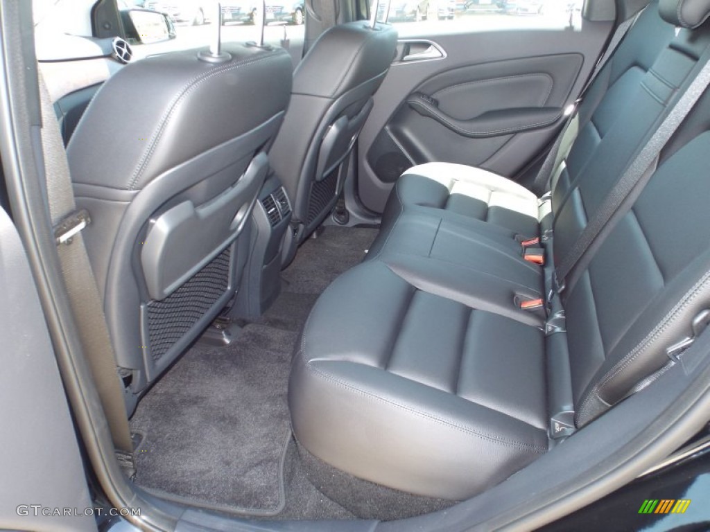 2014 Mercedes-Benz B Electric Drive Rear Seat Photo #95921955