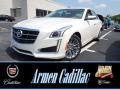 White Diamond Tricoat - CTS Luxury Sedan AWD Photo No. 1