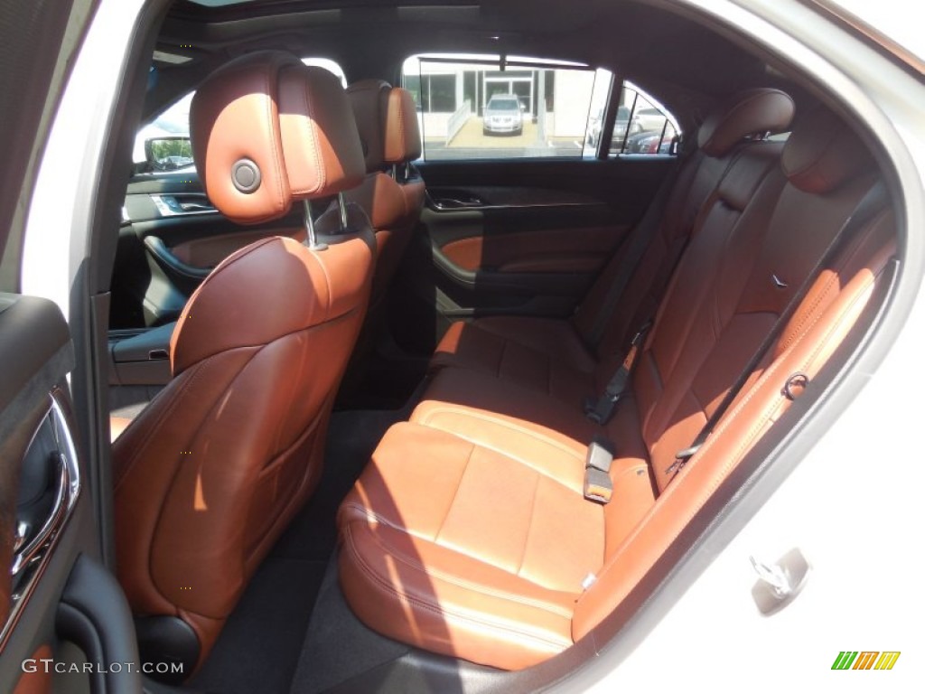 Kona Brown/Jet Black Interior 2014 Cadillac CTS Vsport Premium Sedan Photo #95923057
