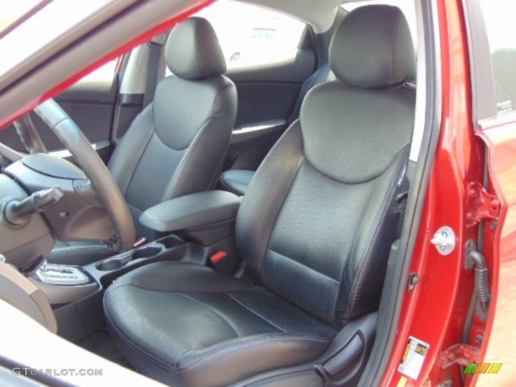 2012 Elantra Limited - Red Allure / Black photo #15