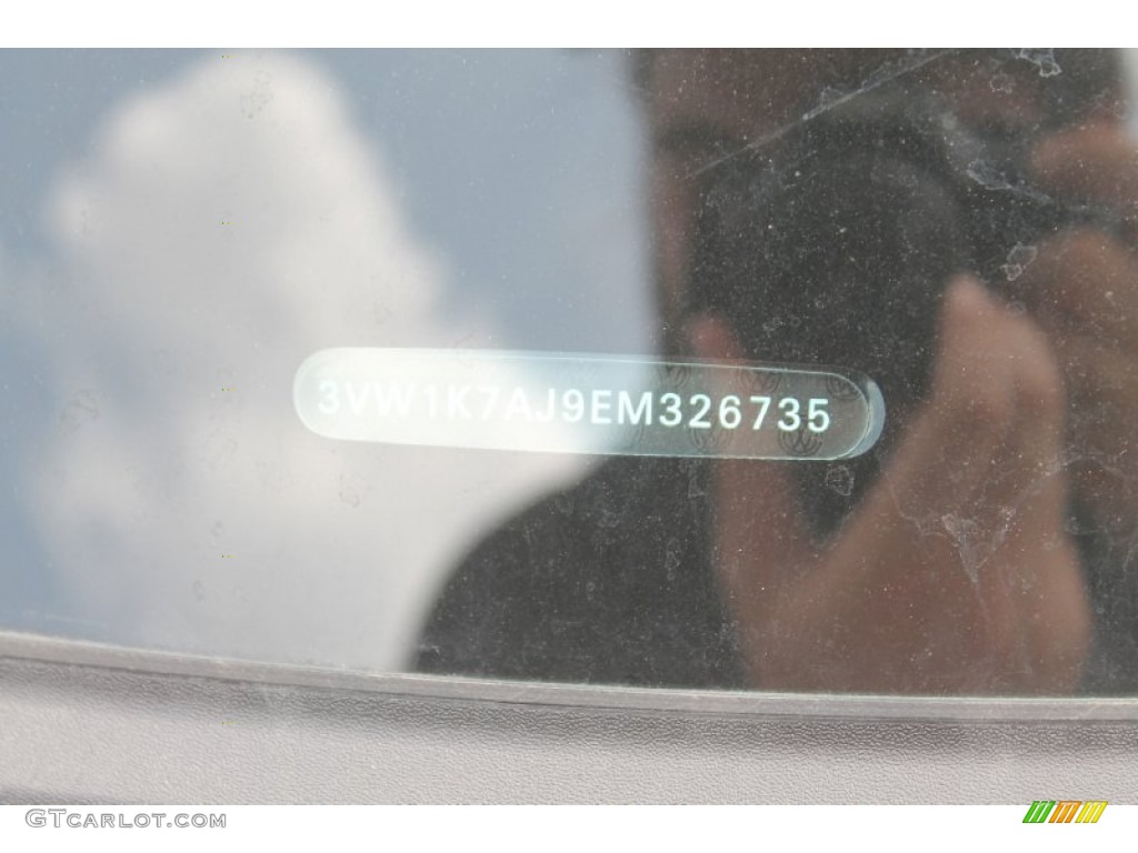 2014 Jetta S Sedan - Moonrock Silver Metallic / Latte Macchiato photo #22