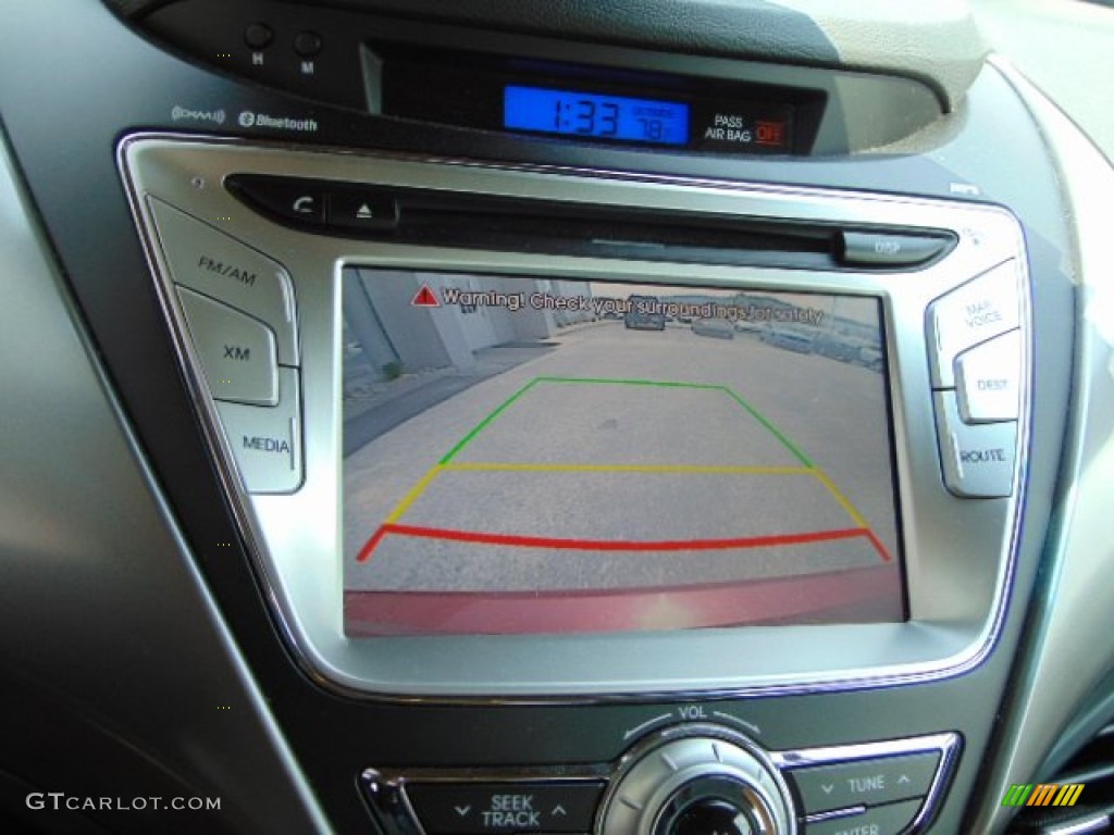 2012 Elantra Limited - Red Allure / Black photo #17