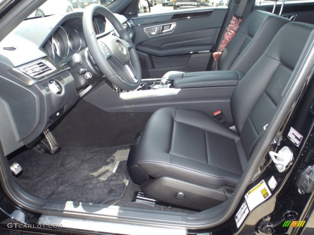 2014 E 350 Sport Sedan - Black / Black photo #7