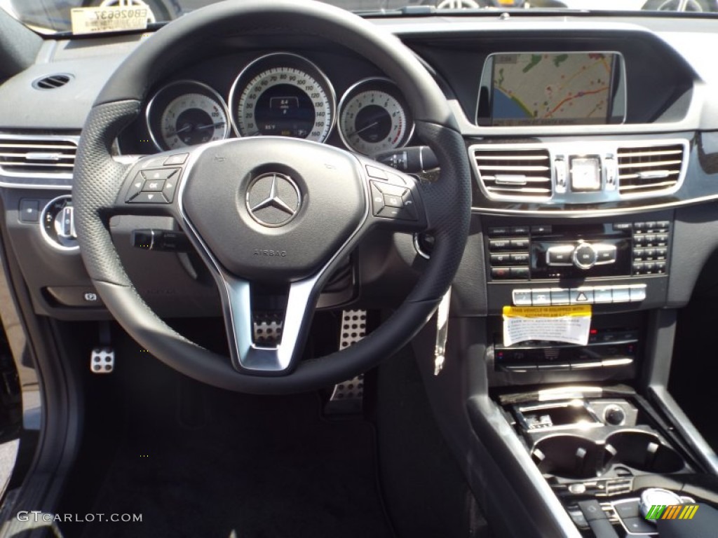 2014 E 350 Sport Sedan - Black / Black photo #9