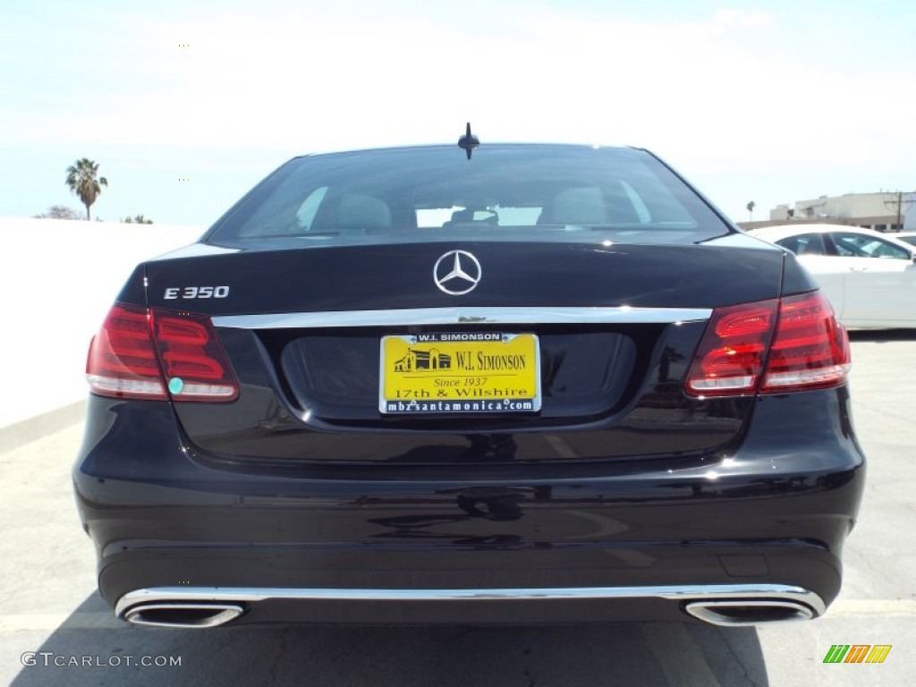 2014 E 350 Sport Sedan - Black / Black photo #5