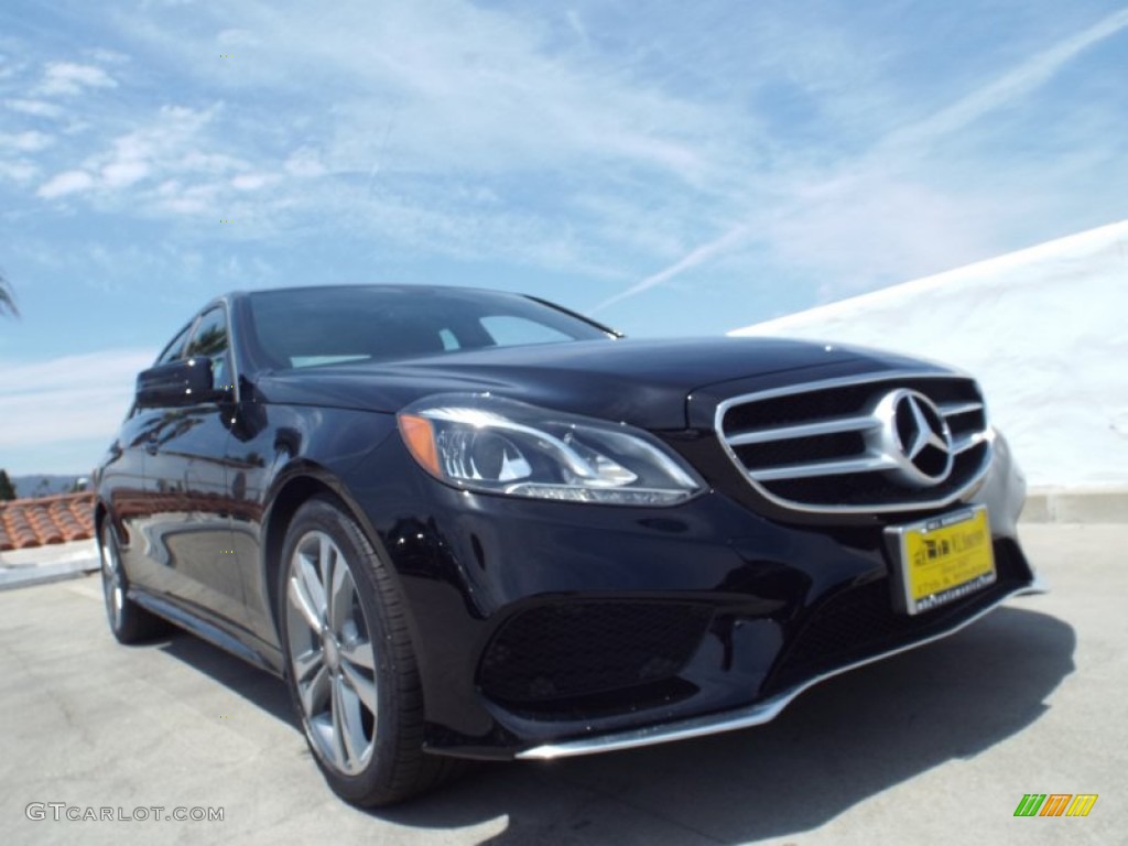 2014 E 350 Sport Sedan - Black / Black photo #11