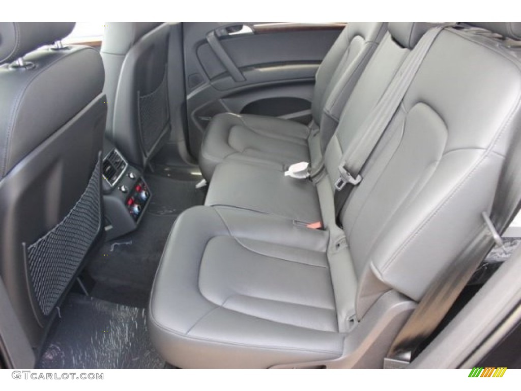 2015 Audi Q7 3.0 Premium Plus quattro Rear Seat Photo #95926312