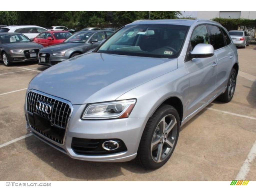 Florett Silver Metallic 2015 Audi Q5 3.0 TDI Premium Plus quattro Exterior Photo #95927197