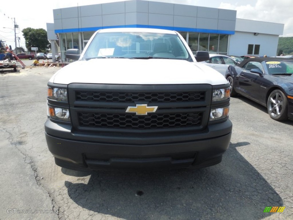 2014 Silverado 1500 WT Regular Cab - Summit White / Jet Black/Dark Ash photo #3