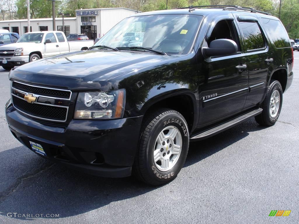 2007 Tahoe LS 4x4 - Black / Ebony photo #1