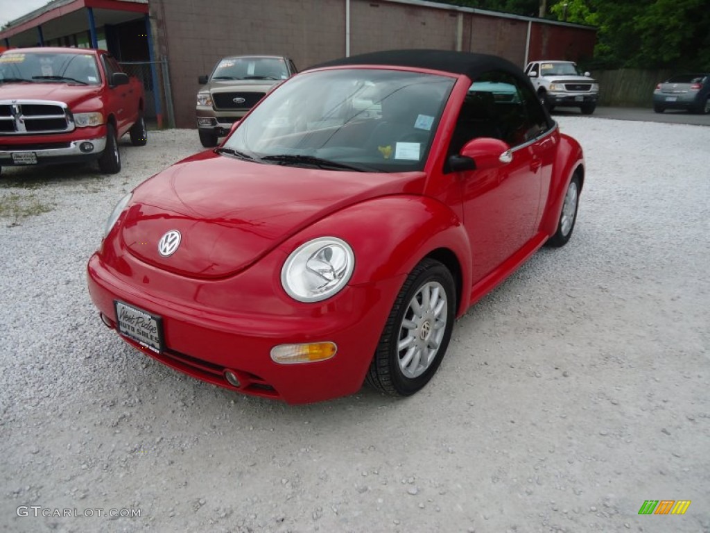 2005 New Beetle GLS Convertible - Tornado Red / Black photo #1