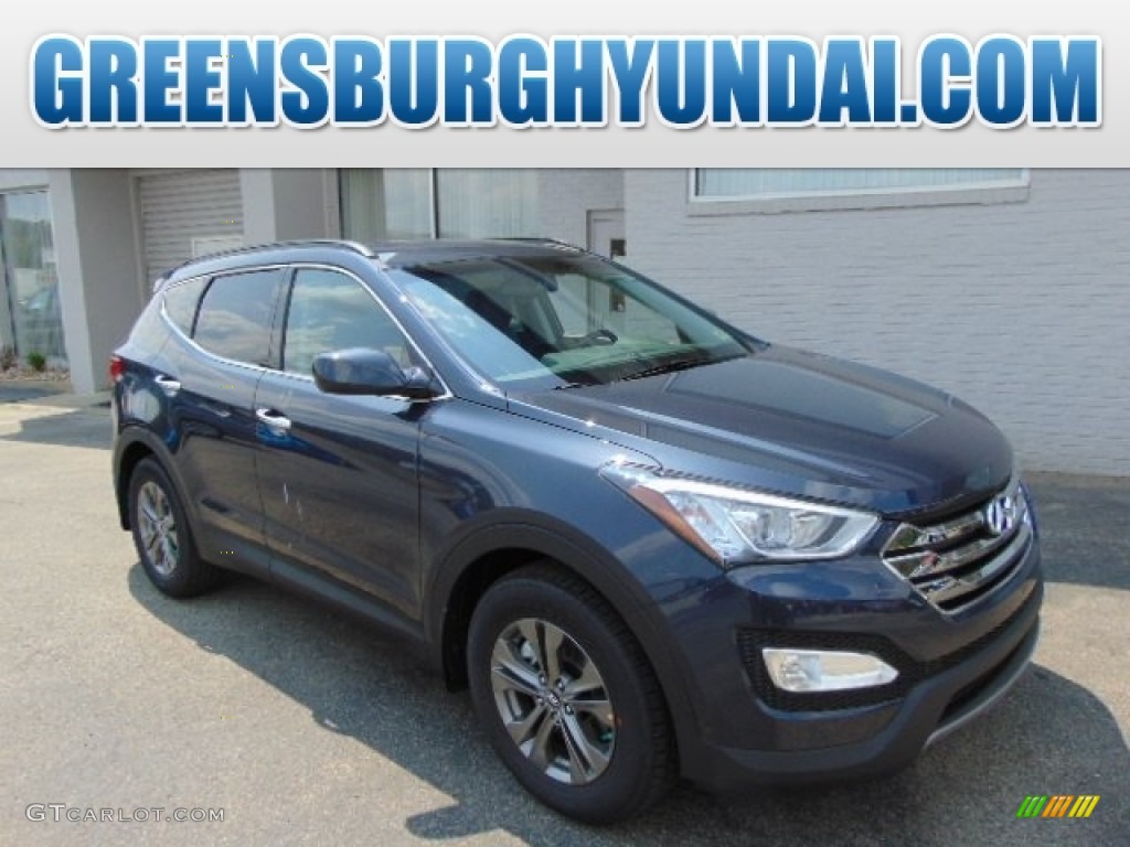 Marlin Blue Hyundai Santa Fe Sport