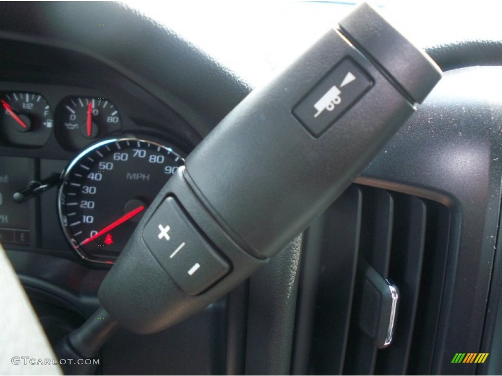 2014 Silverado 1500 WT Regular Cab 4x4 - Black / Jet Black/Dark Ash photo #32