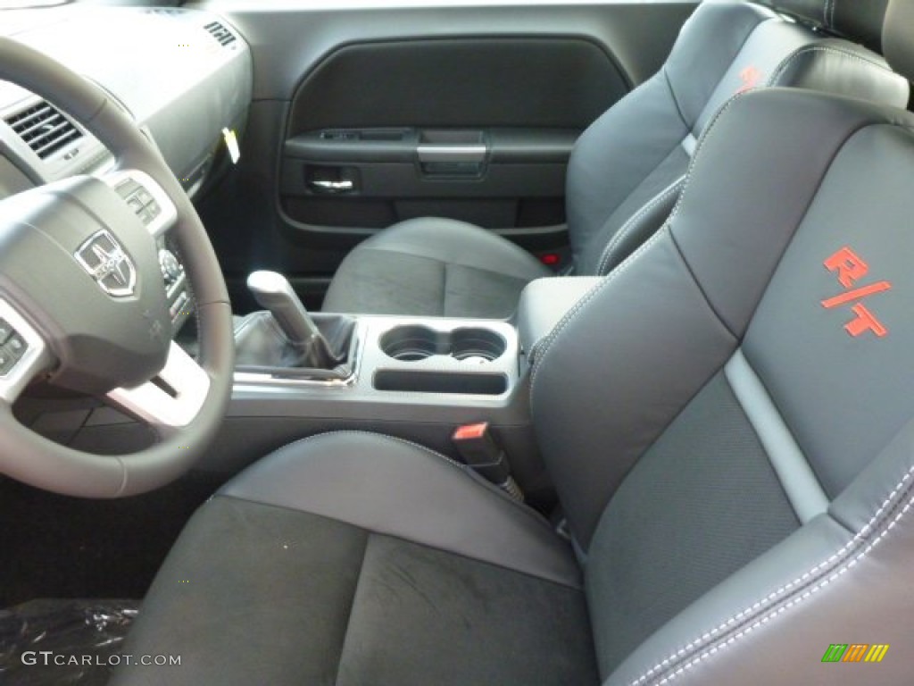 2014 Challenger R/T Classic - Header Orange / Dark Slate Gray photo #9