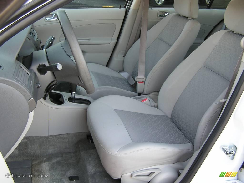 2007 Cobalt LS Sedan - Summit White / Gray photo #6