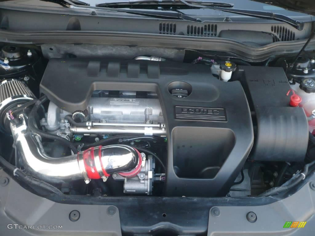 2007 Cobalt LS Sedan - Black / Gray photo #12