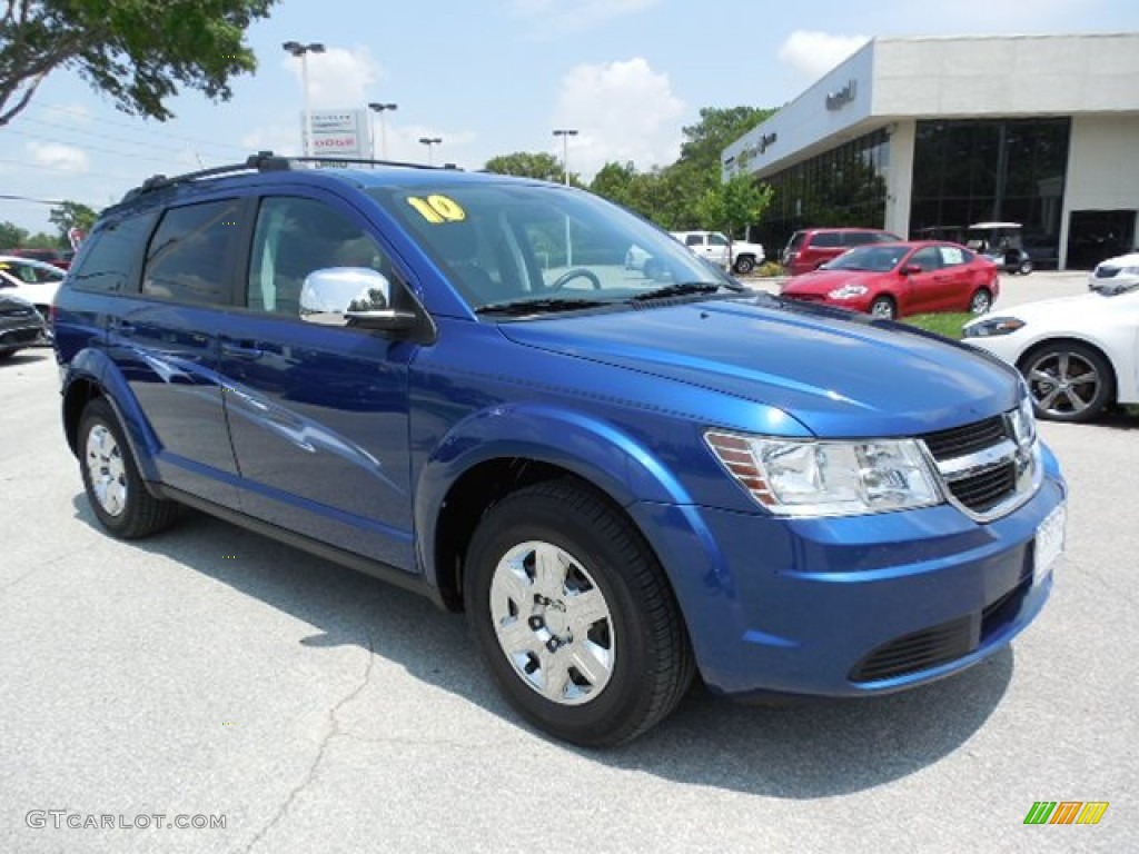 Deep Water Blue Pearl Coat 2010 Dodge Journey SE Exterior Photo #95934901