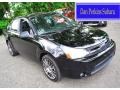 Ebony Black 2010 Ford Focus SES Sedan