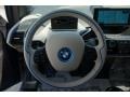 Mega Carum Spice Grey Sensatec/Carum Spice Grey Cloth Steering Wheel Photo for 2014 BMW i3 #95936617