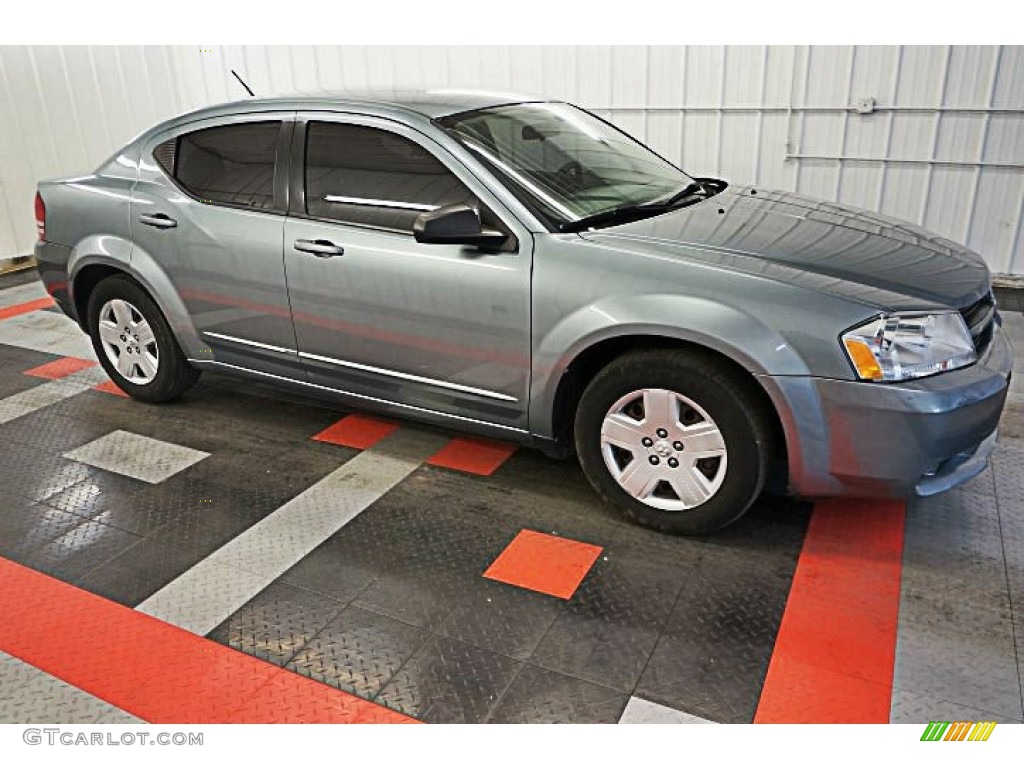 2010 Avenger SXT - Silver Steel Metallic / Dark Slate Gray photo #4
