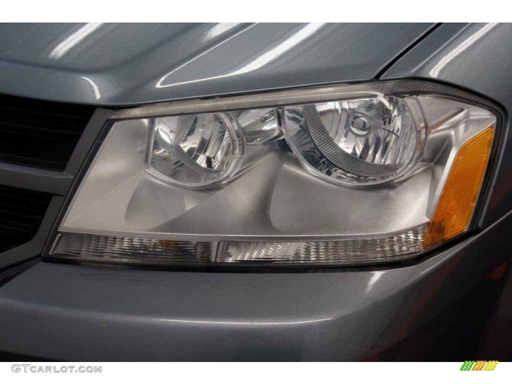 2010 Avenger SXT - Silver Steel Metallic / Dark Slate Gray photo #42