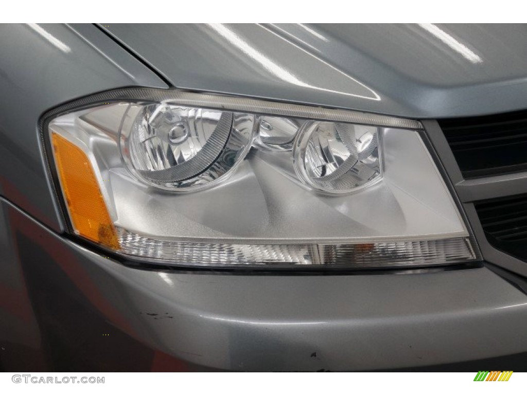 2010 Avenger SXT - Silver Steel Metallic / Dark Slate Gray photo #43
