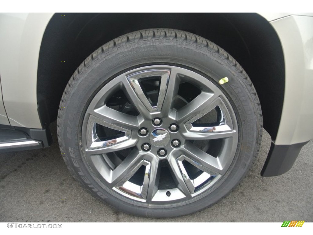2015 Tahoe LTZ 4WD - Champagne Silver Metallic / Jet Black photo #24
