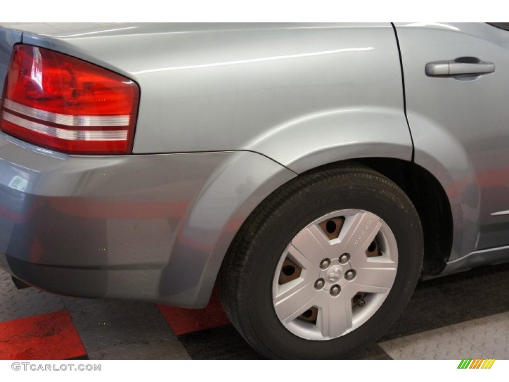 2010 Avenger SXT - Silver Steel Metallic / Dark Slate Gray photo #53
