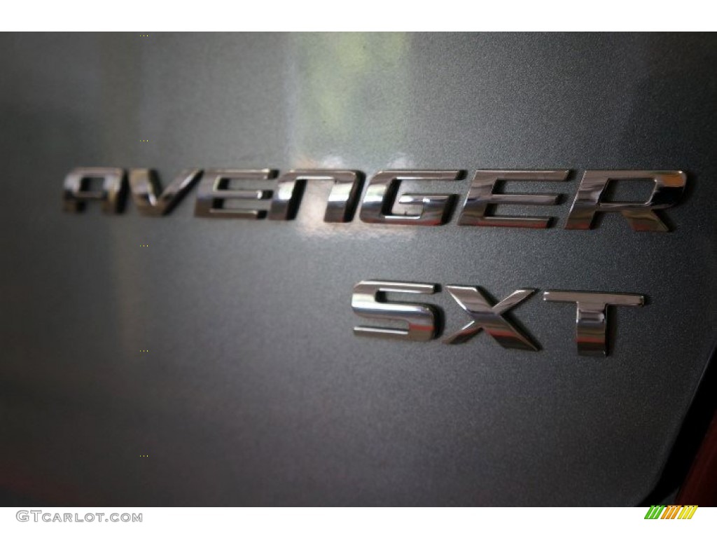 2010 Avenger SXT - Silver Steel Metallic / Dark Slate Gray photo #67