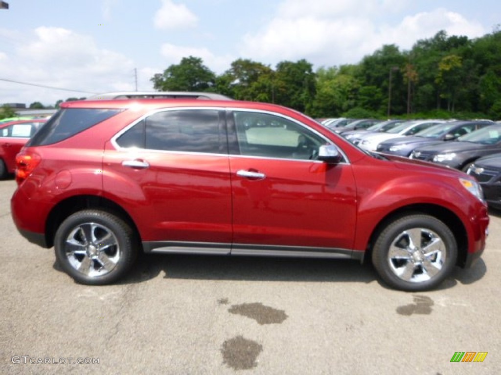 Crystal Red Tintcoat 2015 Chevrolet Equinox LT AWD Exterior Photo #95939905