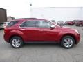 2015 Crystal Red Tintcoat Chevrolet Equinox LT AWD  photo #6