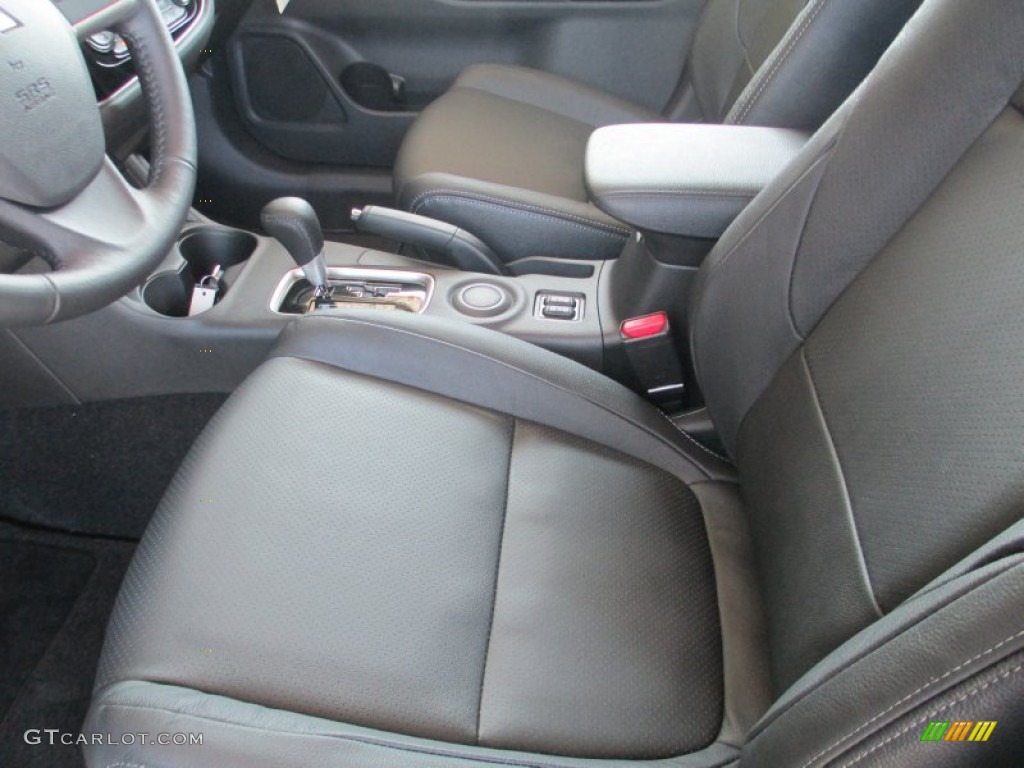 Black Interior 2015 Mitsubishi Outlander SE Photo #95941837