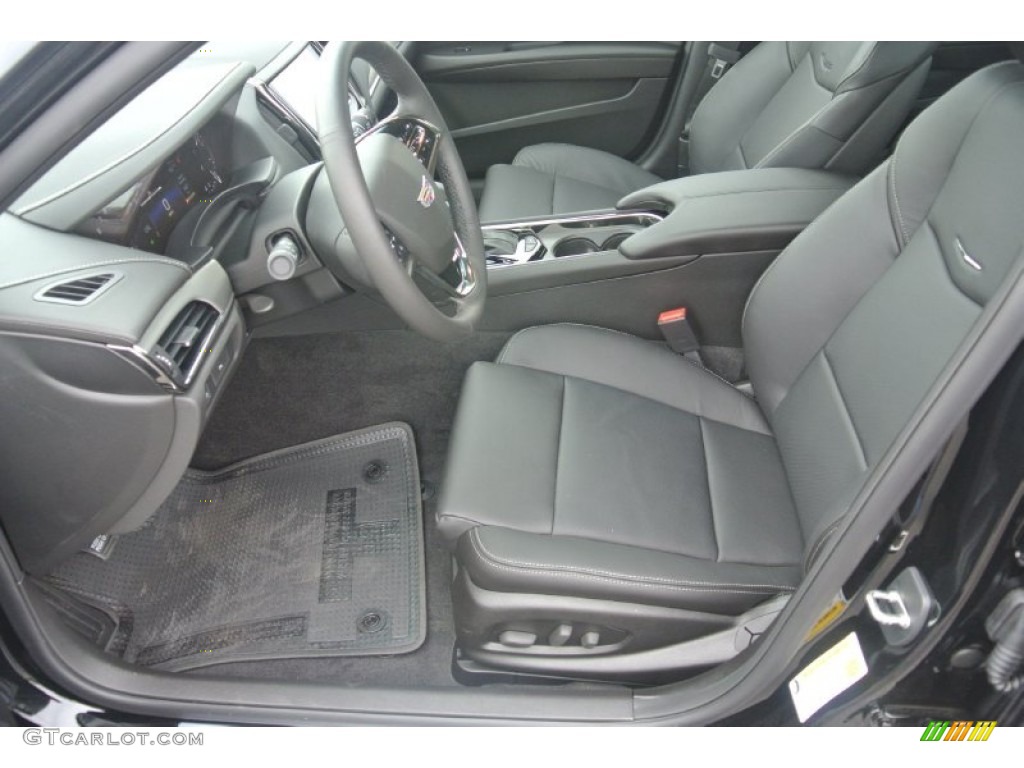 Jet Black/Jet Black Interior 2015 Cadillac ATS 2.5 Luxury Sedan Photo #95941960