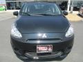 2014 Mystic Black Mitsubishi Mirage DE  photo #2