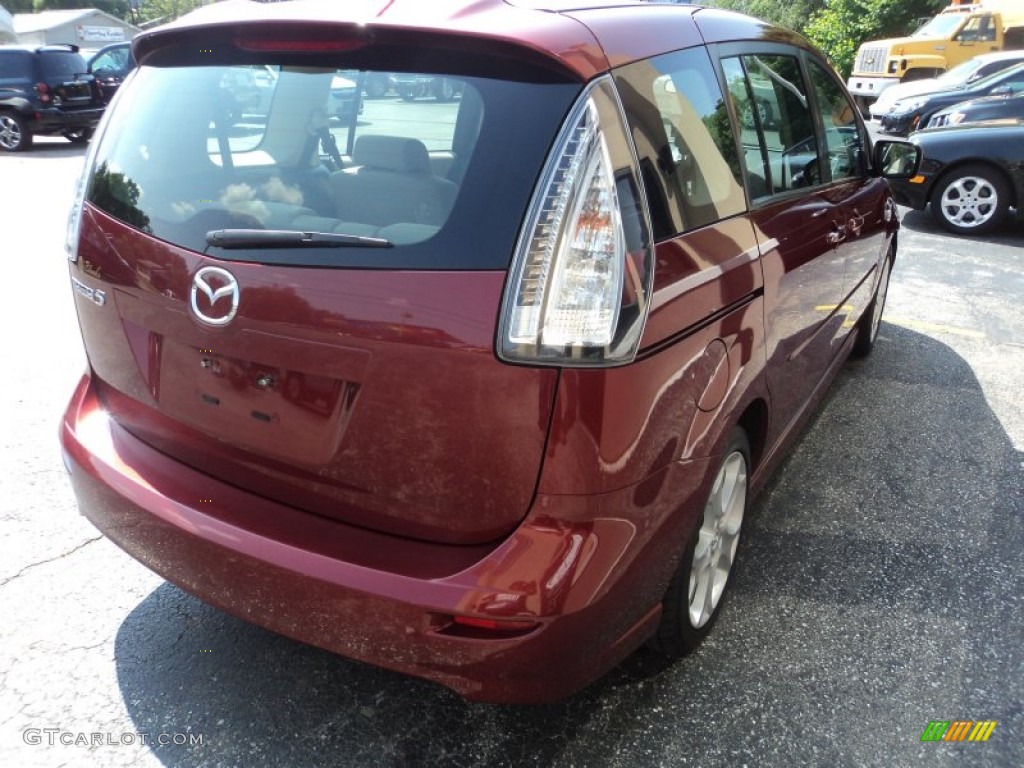 2008 MAZDA5 Touring - Copper Red / Sand photo #3