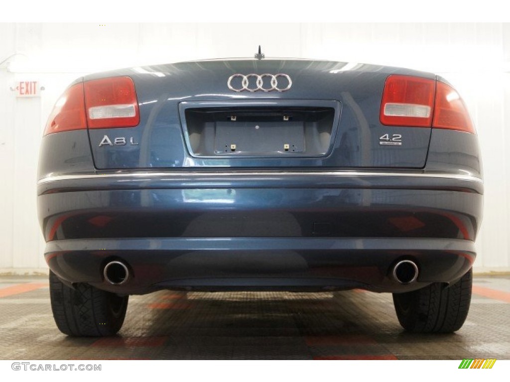 2004 A8 L 4.2 quattro - Night Blue Pearl Effect / Beige photo #17
