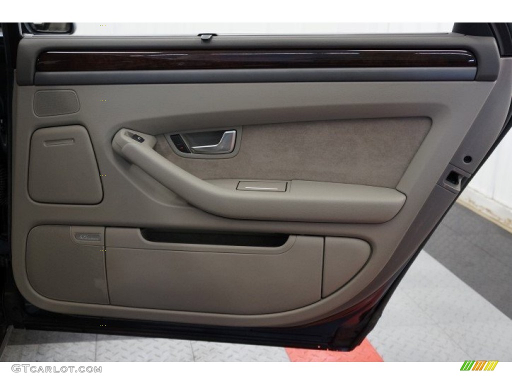 2004 A8 L 4.2 quattro - Night Blue Pearl Effect / Beige photo #24