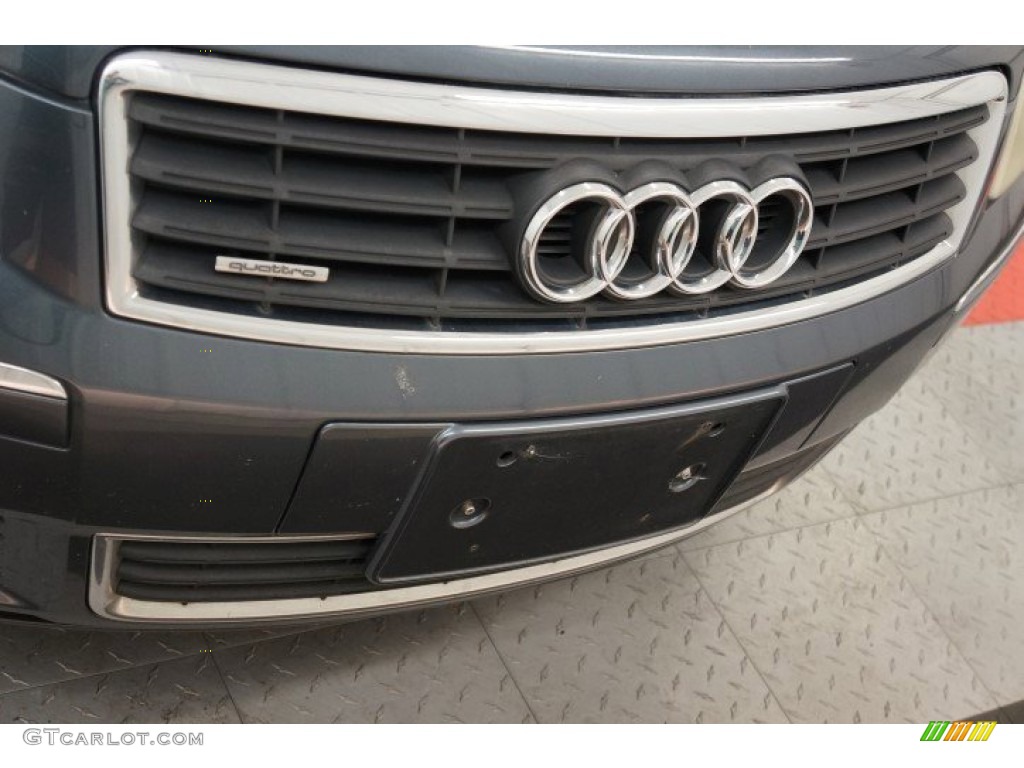2004 A8 L 4.2 quattro - Night Blue Pearl Effect / Beige photo #53