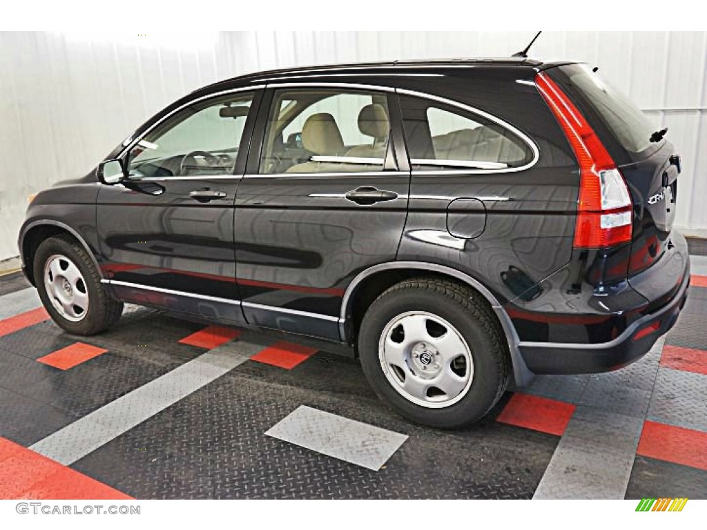2008 CR-V LX - Nighthawk Black Pearl / Ivory photo #7