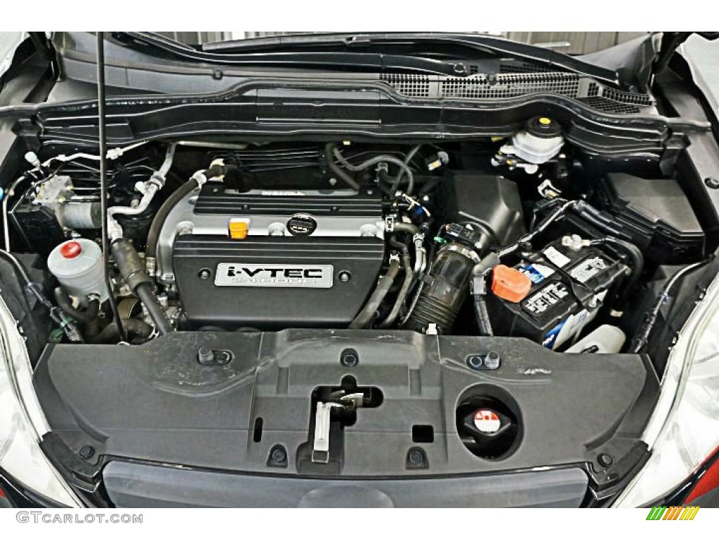 2008 CR-V LX - Nighthawk Black Pearl / Ivory photo #9
