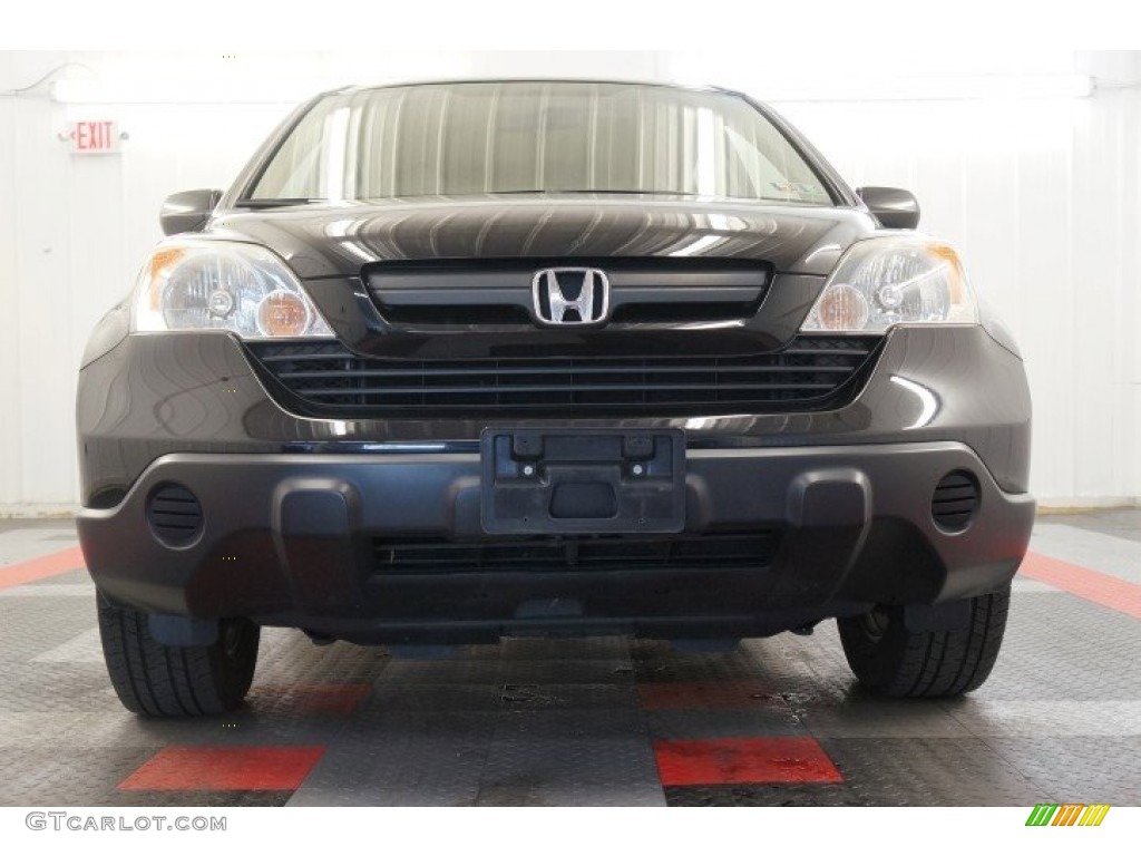 2008 CR-V LX - Nighthawk Black Pearl / Ivory photo #12