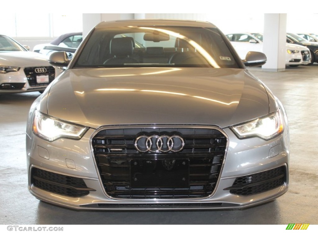 2015 A6 3.0T Premium Plus quattro Sedan - Quartz Gray Metallic / Black photo #2