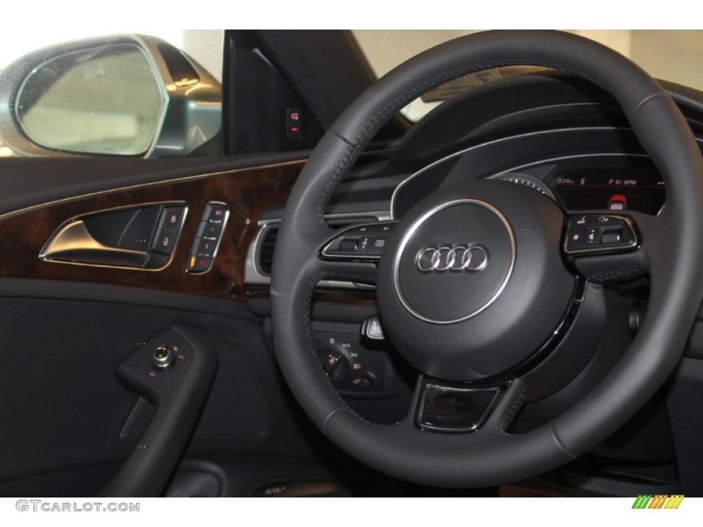 2015 A6 3.0T Premium Plus quattro Sedan - Quartz Gray Metallic / Black photo #27