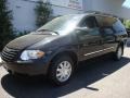 2007 Brilliant Black Crystal Pearl Chrysler Town & Country Touring  photo #2