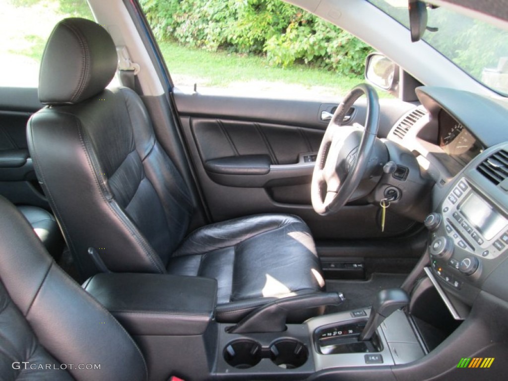 2006 Accord EX-L V6 Sedan - Sapphire Blue Pearl / Gray photo #15