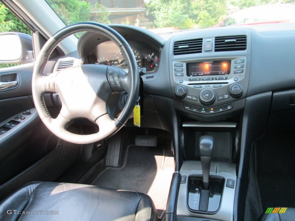 2006 Accord EX-L V6 Sedan - Sapphire Blue Pearl / Gray photo #16