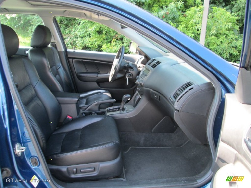 2006 Accord EX-L V6 Sedan - Sapphire Blue Pearl / Gray photo #17