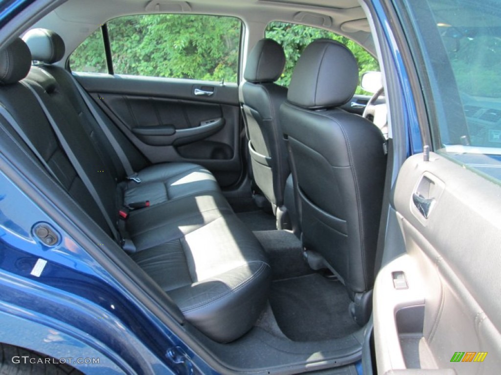 2006 Accord EX-L V6 Sedan - Sapphire Blue Pearl / Gray photo #18