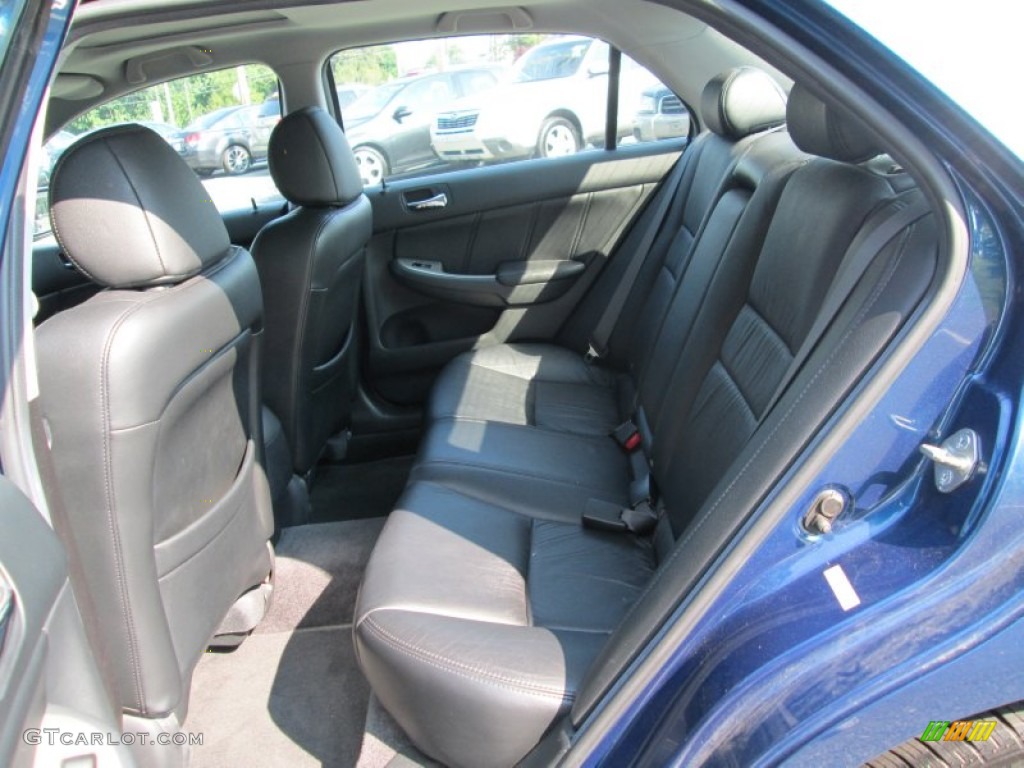 2006 Accord EX-L V6 Sedan - Sapphire Blue Pearl / Gray photo #21