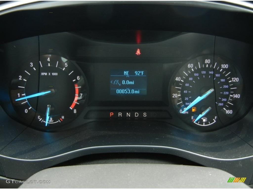 2015 Ford Fusion S Gauges Photo #95946822